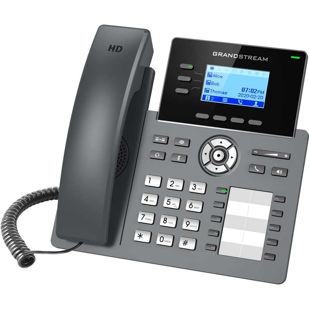 Téléphone IP Grandstream GRP2604 avec touches de raccourcie