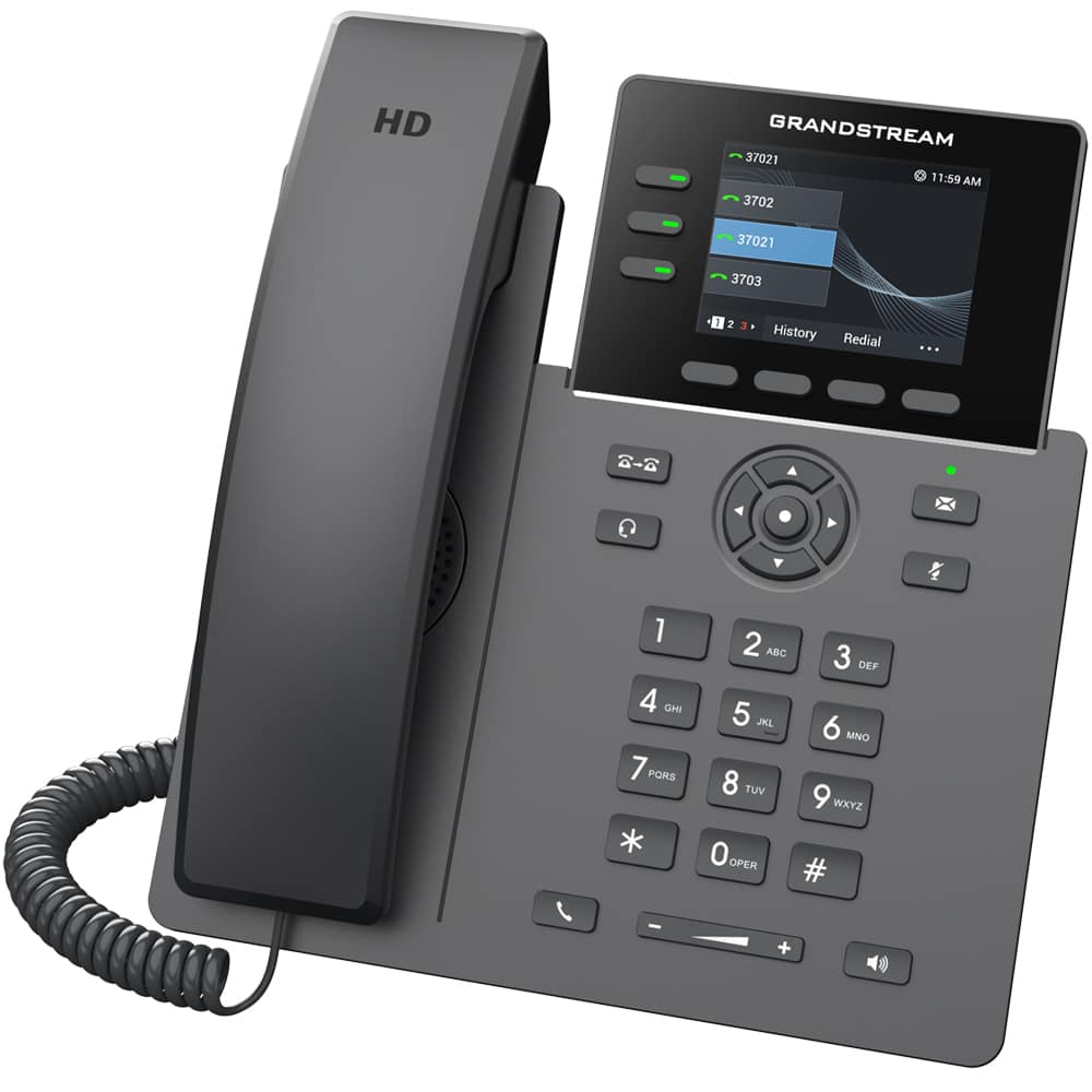 Téléphone IP Grandstream GRP2611G écran couleur