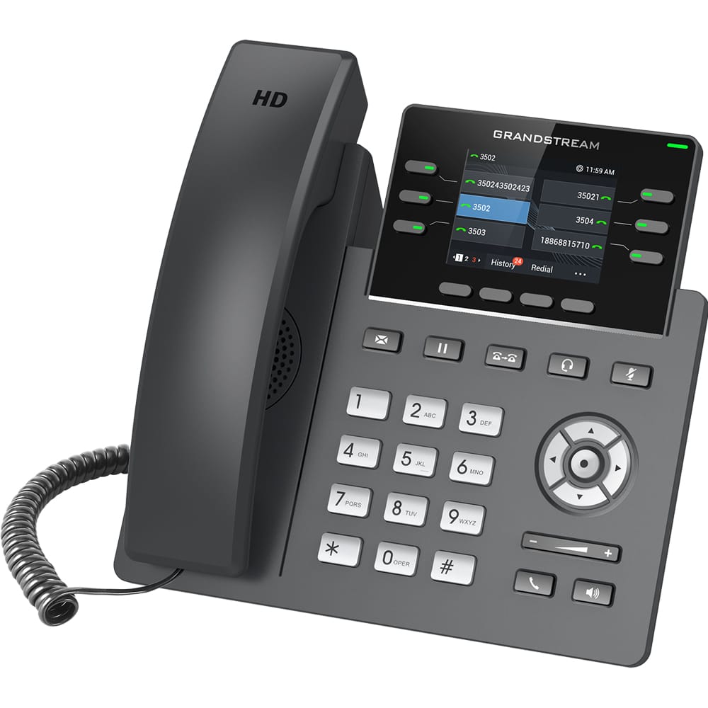 Téléphone IP Grandstream GRP2613 écran couleur