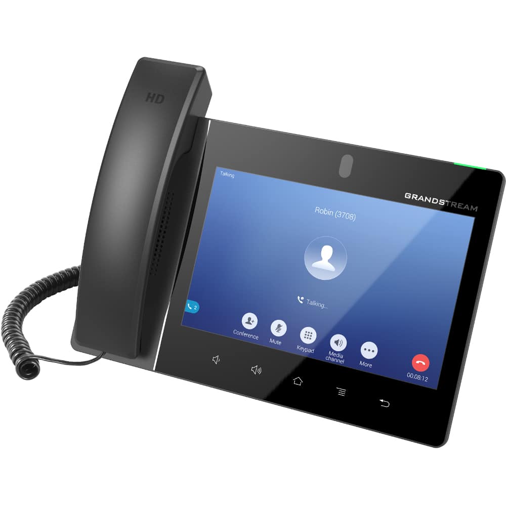 Téléphone IP Vidéo Grandstream GXV3480 face avant