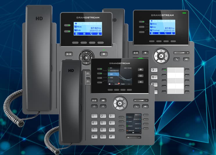 Téléphones IP filaires professionnels pour entreprises Maroc bureaux téléphonie IP